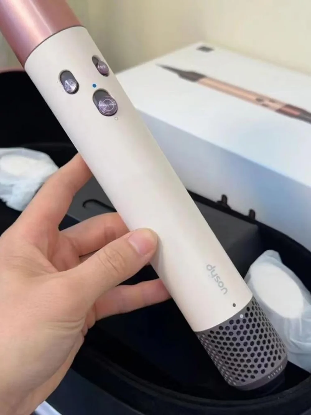 Dyson Airwrap Multi Styler LONG in Ceramic Pink & Rose Gold (Limited Edition)